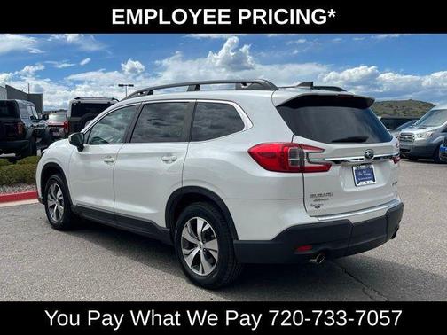 Crystal White Pearl 2024 Subaru Ascent Premium