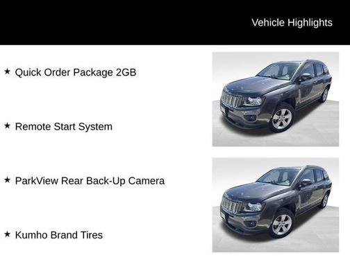 Granite Crystal Clearcoat Metallic 2015 Jeep Compass Latitude