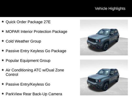 Anvil 2016 Jeep Renegade Trailhawk