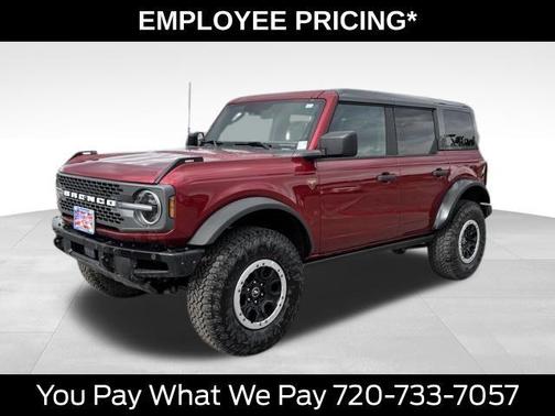 Ruby Red Metallic Tinted Clearcoat 2026 Ford Bronco Badlands