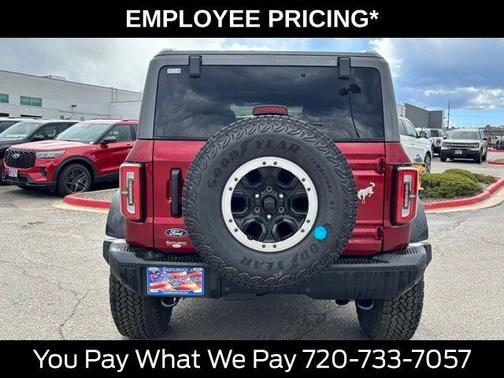 Ruby Red Metallic Tinted Clearcoat 2026 Ford Bronco Badlands