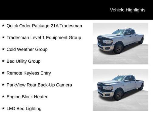 Bright White Clearcoat 2019 RAM 3500 Tradesman