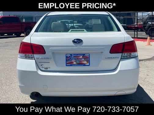 Satin White Pearl 2014 Subaru Legacy 2.5i
