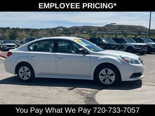 Satin White Pearl 2014 Subaru Legacy 2.5i