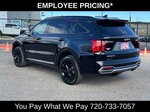 Ebony Black 2023 Kia Sorento SX