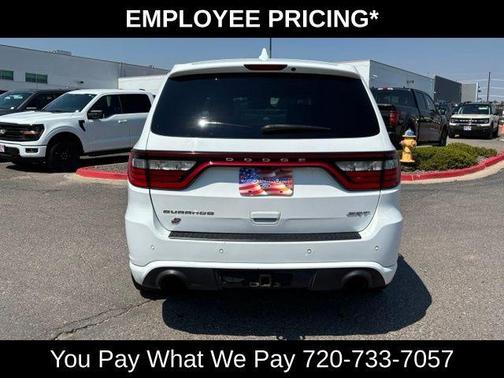 White Knuckle Clearcoat 2018 Dodge Durango SRT