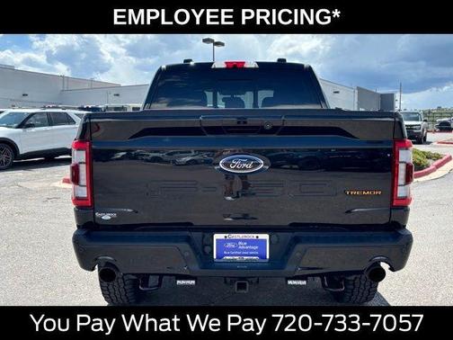 Black Metallic 2021 Ford F-150 Tremor