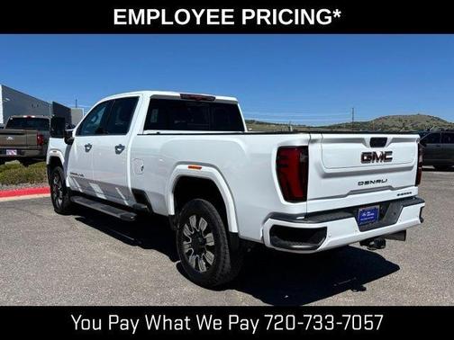 Summit White 2024 GMC Sierra 3500 Denali