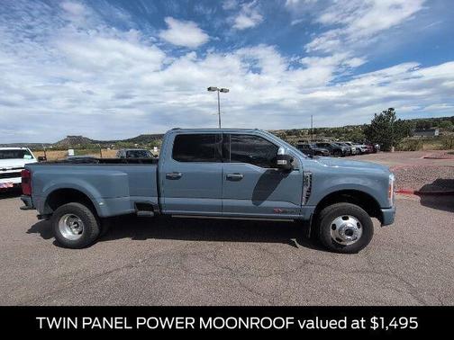 Azure Gray Metallic 2023 Ford F-350 Platinum