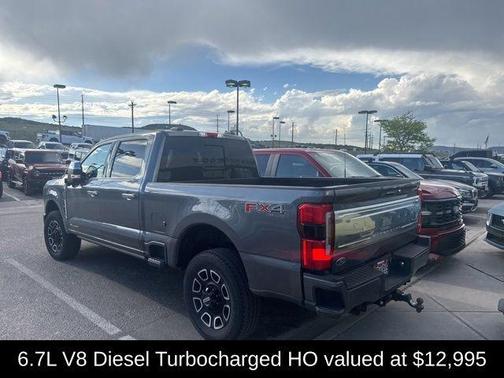 Gray Metallic 2024 Ford F-250 Platinum