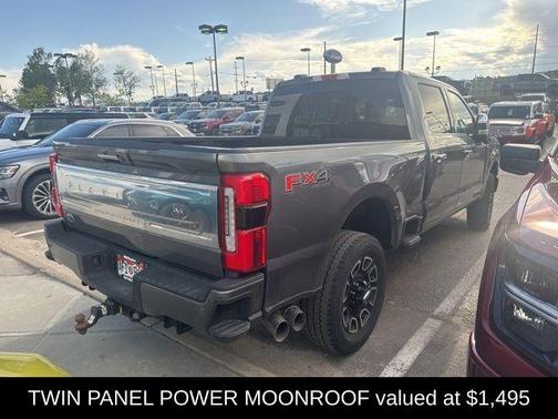 Gray Metallic 2024 Ford F-250 Platinum
