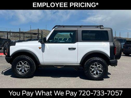 Oxford White 2021 Ford Bronco Badlands