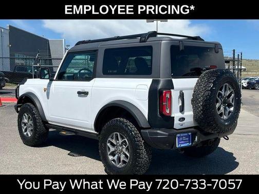 Oxford White 2021 Ford Bronco Badlands