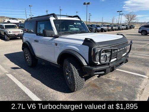 Oxford White 2021 Ford Bronco Badlands