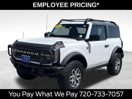 Oxford White 2021 Ford Bronco Badlands