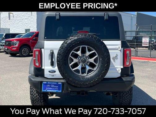 Oxford White 2021 Ford Bronco Badlands