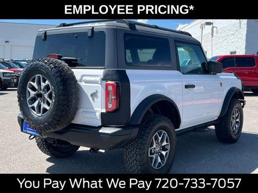 Oxford White 2021 Ford Bronco Badlands
