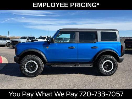 Velocity Blue Metallic 2026 Ford Bronco Badlands