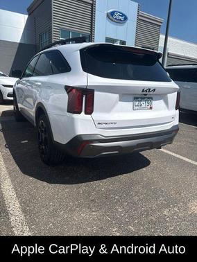 Glacial White Pearl 2025 Kia Sorento X-Line EX