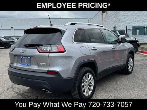 Billet Silver Metallic Clearcoat 2019 Jeep Cherokee Latitude