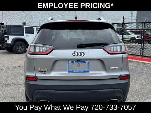 Billet Silver Metallic Clearcoat 2019 Jeep Cherokee Latitude