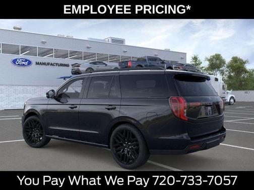 Agate Black Metallic 2026 Ford Expedition Platinum