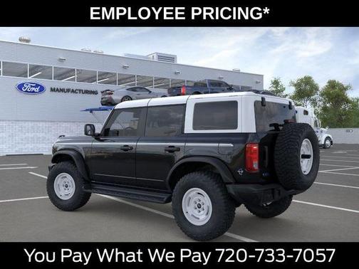 Shadow Black 2026 Ford Bronco Heritage Edition