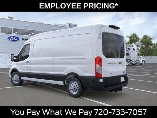 Oxford White 2026 Ford Transit-350 148 WB Medium Roof Cargo