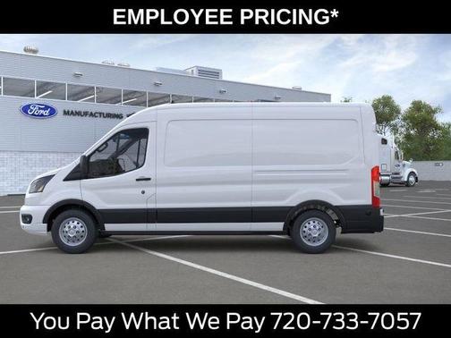 Oxford White 2026 Ford Transit-350 148 WB Medium Roof Cargo