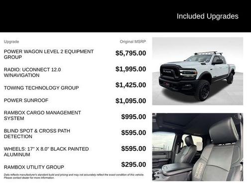 Bright White Clearcoat 2020 RAM 2500 Power Wagon