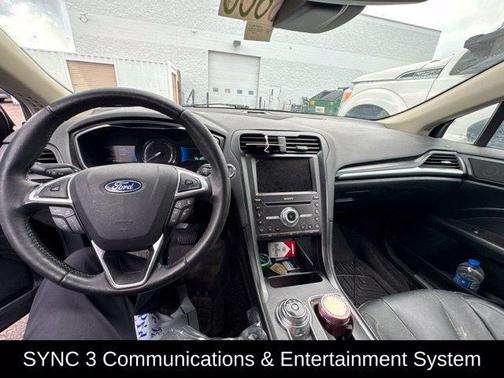Agate Black Metallic 2020 Ford Fusion Hybrid Titanium