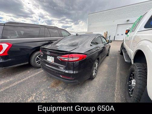 Agate Black Metallic 2020 Ford Fusion Hybrid Titanium