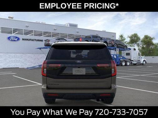 Gray 2026 Ford Expedition Platinum