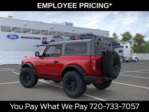 Ruby Red Metallic Tinted Clearcoat 2026 Ford Bronco Base