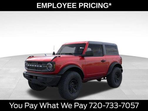 Ruby Red Metallic Tinted Clearcoat 2026 Ford Bronco Base