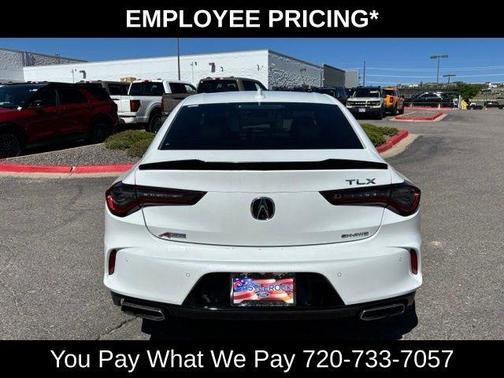 White 2021 Acura TLX A-Spec