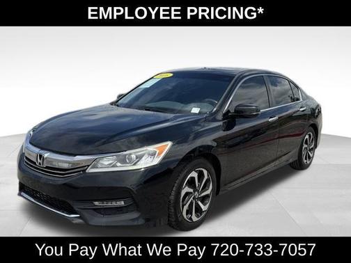 Crystal Black Pearl 2016 Honda Accord EX-L