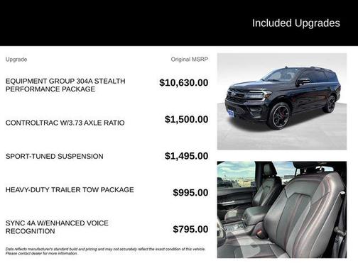 Black Metallic 2024 Ford Expedition Limited