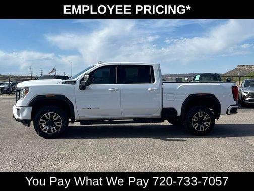 Summit White 2020 GMC Sierra 2500 AT4