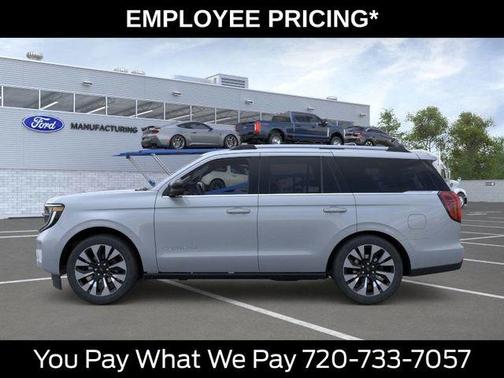 Glacier Gray Metallic 2026 Ford Expedition Platinum