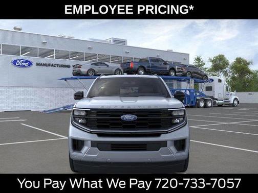 Glacier Gray Metallic 2026 Ford Expedition Platinum