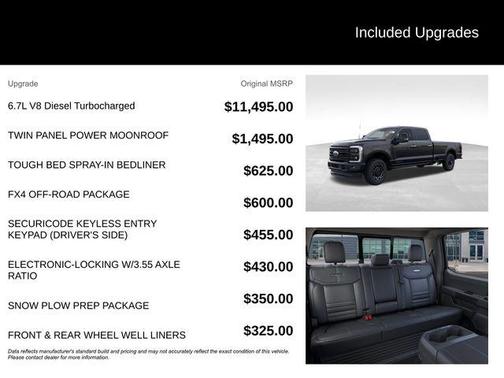 Agate Black Metallic 2026 Ford F-350 Platinum