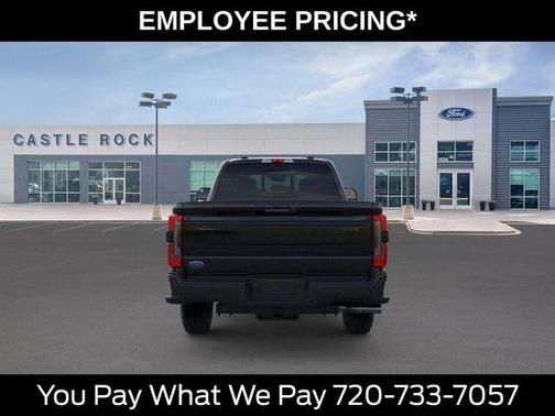Agate Black Metallic 2026 Ford F-350 Platinum
