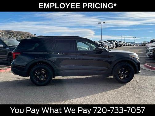 Black Metallic 2026 Ford Explorer Tremor