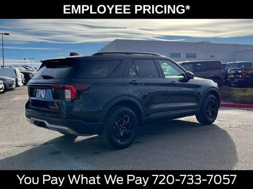 Black Metallic 2026 Ford Explorer Tremor