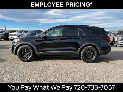 Black Metallic 2026 Ford Explorer Tremor