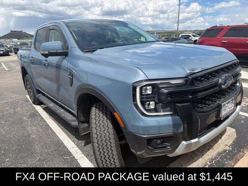 Azure Gray Metallic 2024 Ford Ranger Lariat