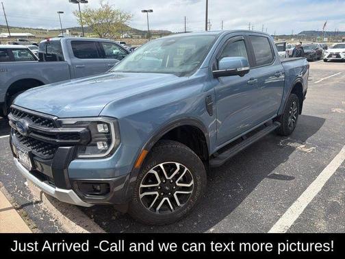 Azure Gray Metallic 2024 Ford Ranger Lariat