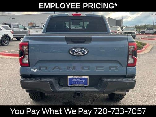 Azure Gray Metallic 2024 Ford Ranger Lariat