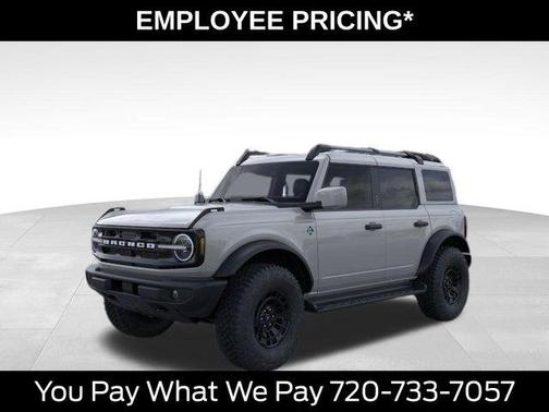 Avalanche Gray 2026 Ford Bronco Outer Banks